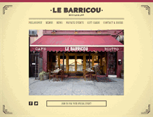 Tablet Screenshot of lebarricouny.com